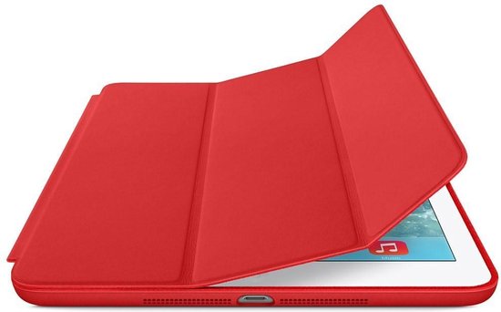 Shop4 - iPad Air (2013) Hoes - Smart Book Case Rood | bol.com