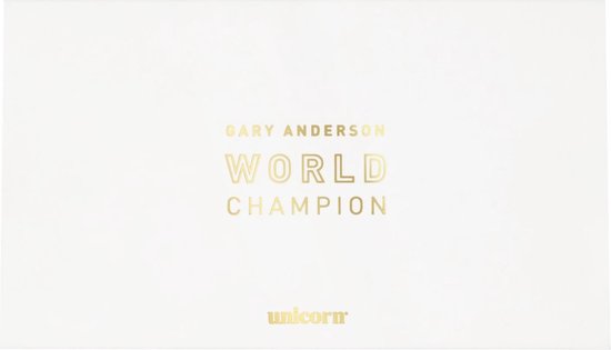 Unicorn Gary Anderson W.C. Phase 3 90% Deluxe - Dartpijlen - 25 Gram van Unicorn — afbeelding 3