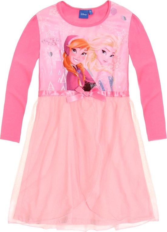 jaloezie Voorspeller twist Disney Frozen Nachthemd roze (maat 104) | bol.com