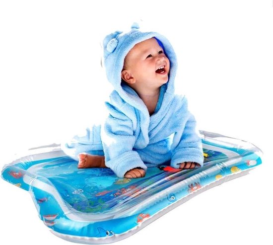 Water speelmat - Watermat baby - Opblaasbaar waterspeelgoed - Waterspeelmat  - Water... | bol.com