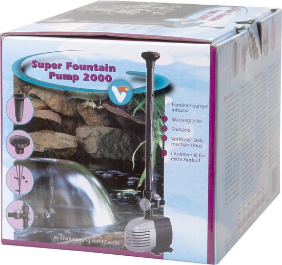 Velda Super Fonteinpomp 3000