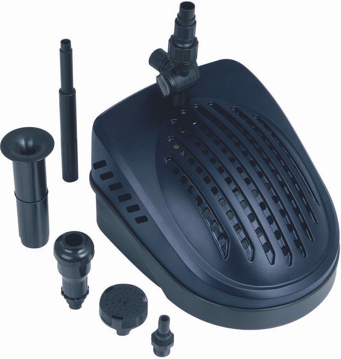 Ubbink polypropyleen vijverpomp PowerClear 9000 zwart 45W