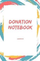 Donation Notebook