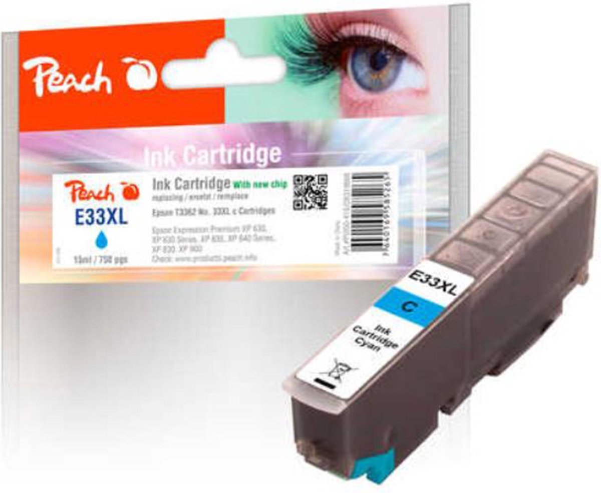 Peach Epson Cartridge 33 XL Blauw