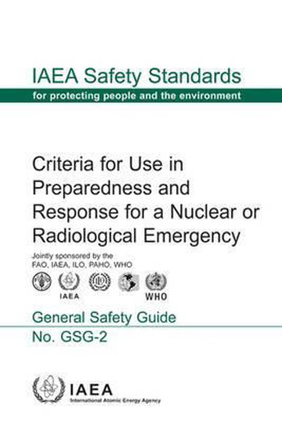 Criteria for Use in Preparedness and Response for a Nuclear  ... - cover