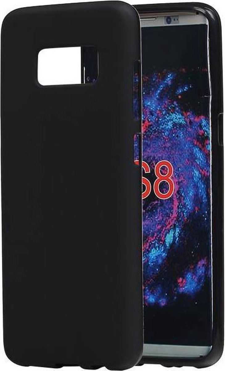 BestCases.nl Samsung Galaxy S8 TPU back case hoesje Zwart