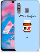 Geschikt voor Samsung Galaxy M30 Siliconen Case Nut Home