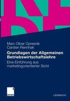 Grundlagen Der Allgemeinen Betriebswirtschaftslehre