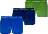 Calvin Klein 3 Pack Low Rise Trunk/boxershort zwart combi