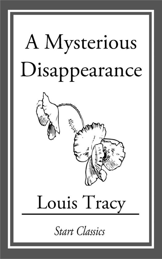 A Mysterious Disappearance - cover