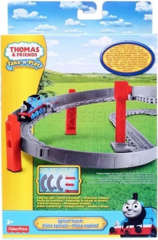 Thomas uitbreidingsset rails stijgende bocht | bol.com