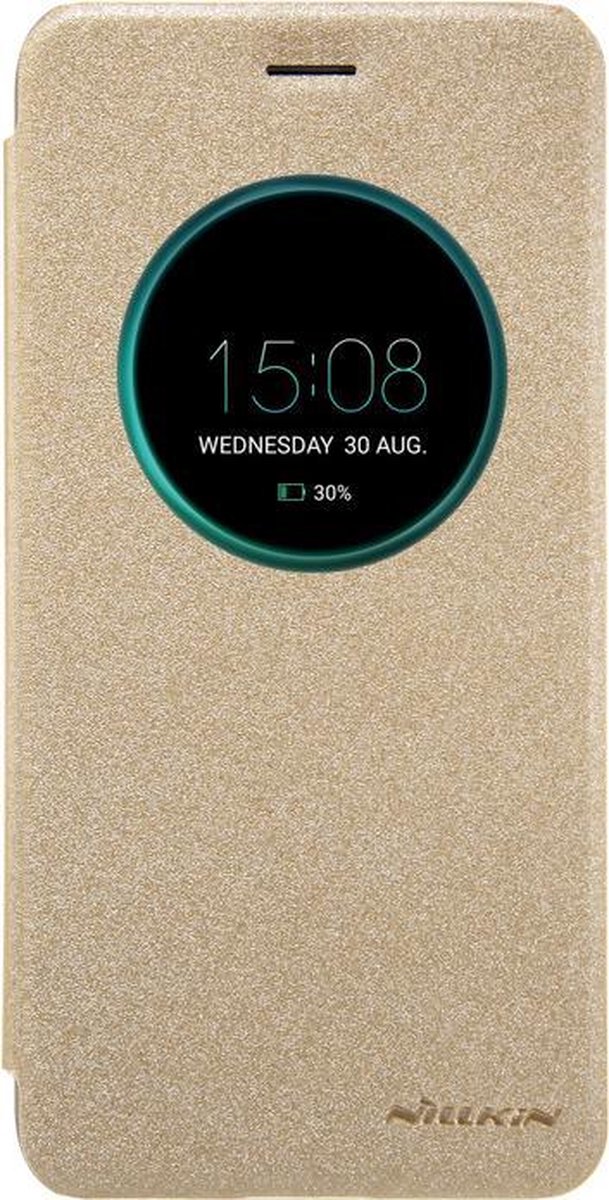 Nillkin New Sparkle View Book Case voor Asus Zenfone 4 - Goud