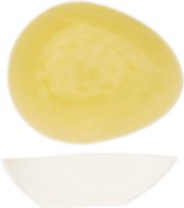 Cosy&Trendy Spirit Mustard Schaal - Ovaal - 17 cm x 20.5 cm - Set-6