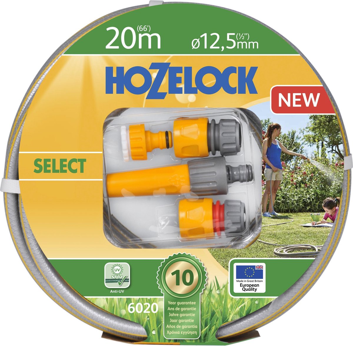 Hozelock Select slangset Ø 12,5 mm 20 meter