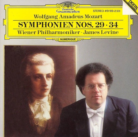 Wolfgang Amadeus Mozart: Symphonien Nos. 29, 34