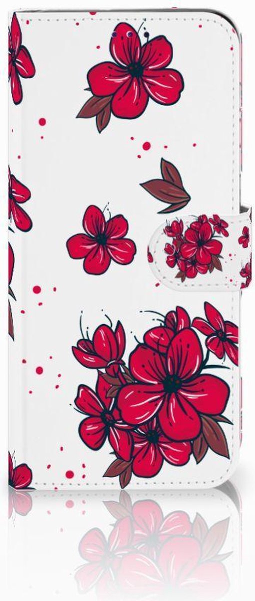 Samsung Galaxy A50 Hoesje Blossom Red