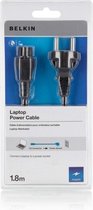 Belkin F3A214CP1.8M 1.8m C5 stekker Zwart electriciteitssnoer