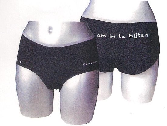 humour - slips femme - un cul à mordre - taille unique