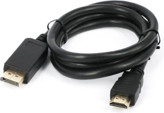 Ondenkbaar ik heb nodig Schelden DisplayPort naar HDMI kabel, 1.8 meter | bol.com