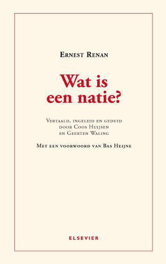 Wat is een natie - Ernest Renan | Respetofundacion.org