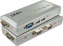 Lindy KVM Switch Compact USB Audio 4 - Mit Anschlusskabeln a