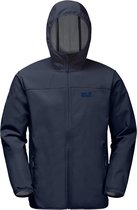 Jack Wolfskin Northern Point Softshell  Sportjas - Maat L  - Mannen - blauw