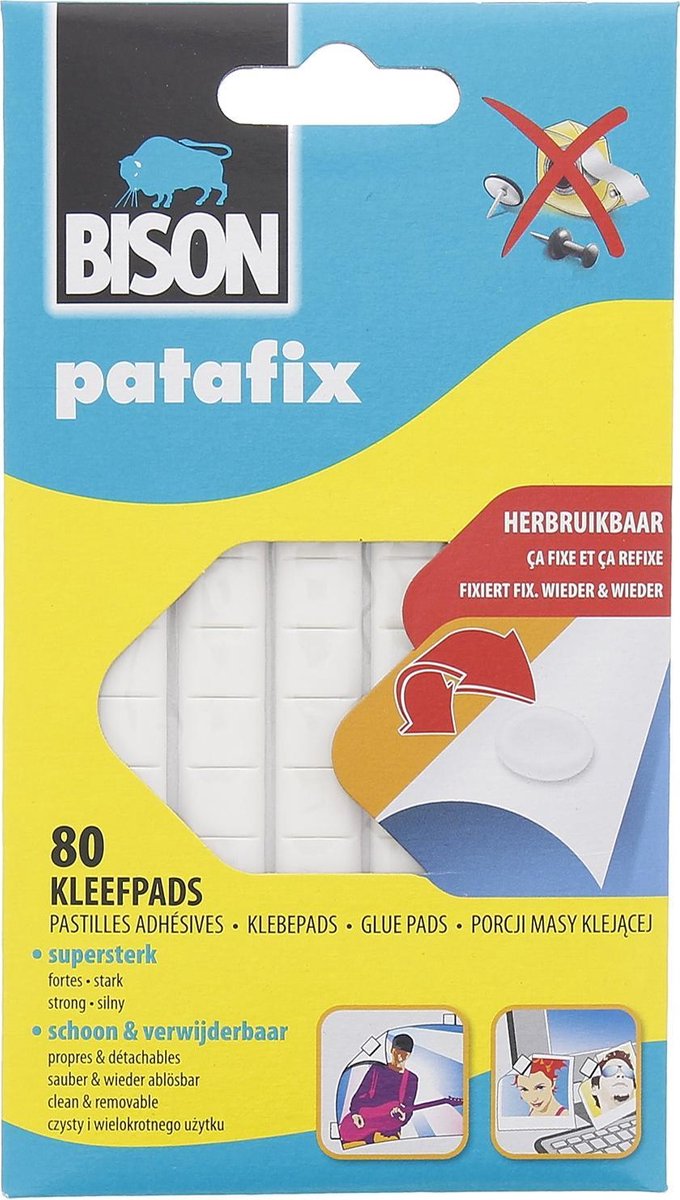 Plakgum van 80 stuks