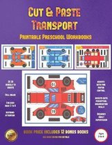 Printable Preschool Workbooks (Cut and Paste Transport)