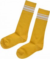 in het midden van niets bedrag Overleg MP Denmark Meisjes sokken & kousen MP Denmark Glitter kniekousen geel 33/36  | bol.com