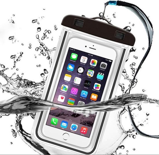 Stof en 100% waterproof hard-case voor je smartphone! Tot 10 meter  onderwater I... | bol.com
