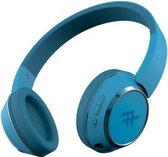IFROGZ Aurora Headset Hoofdband 3,5mm-connector Bluetooth Blauw