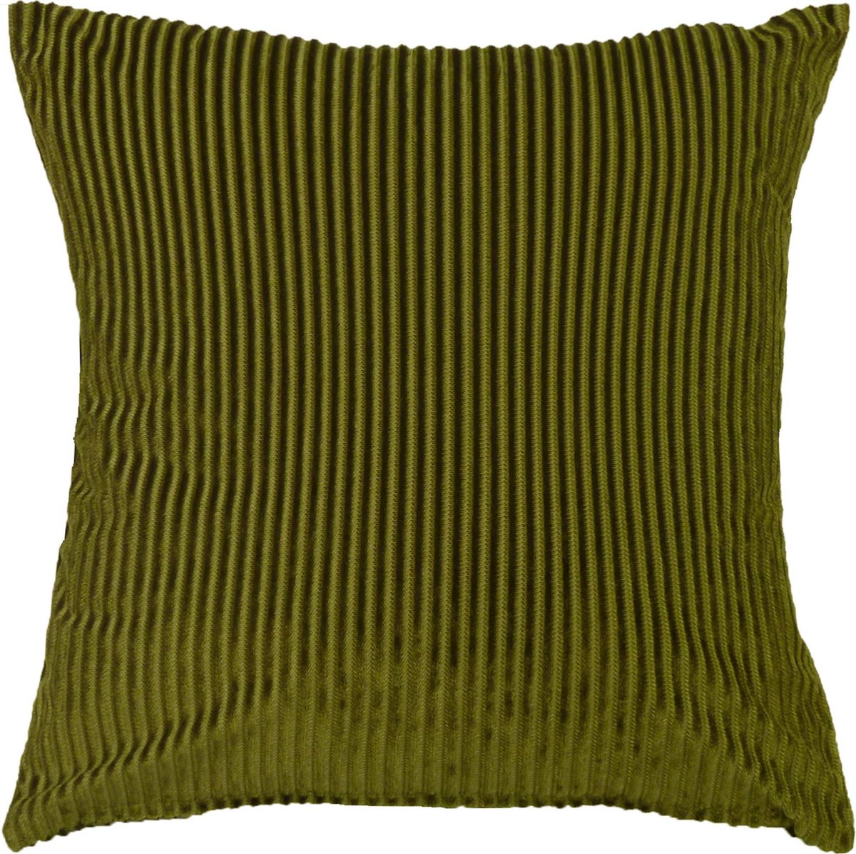 Dutch Decor Brooklyn - Sierkussenhoes - Olijf - 45x45 cm