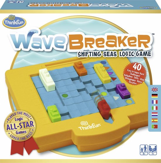Afbeelding van het spel ThinkFun Wave Breaker - Breinbreker