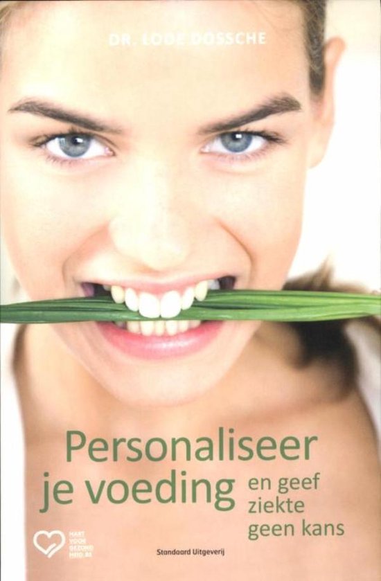Cover van het boek 'Personaliseer je voeding' van Lode Dossche