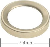 iPhone 6 / 6s (4.7 inch)  - Lens Beschermer - Metaal - Goud