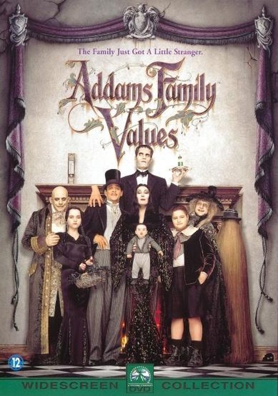 Cover van de film 'Addams Family Values'