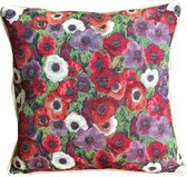 Signare - Kussenhoes - Anemoon - Bloemen - 45 cm