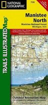 National Geographic Manistee North Manistee National Forest Map
