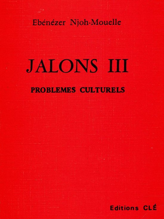 Jalons III - Problèmes culturels
