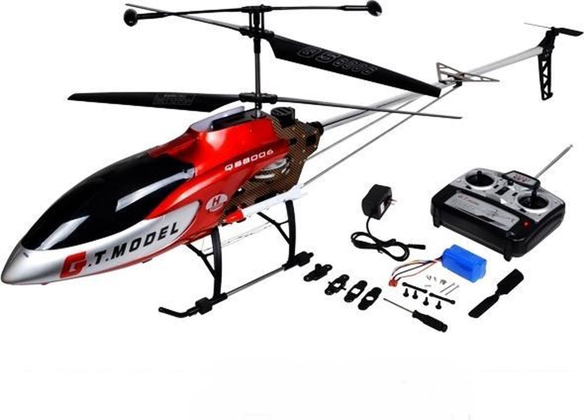kopen Scenario weer Radiografische RC helicopter QS8006-2 (3.5-kanaals) - Extra Groot model -  Lengte 130 cm | bol.com