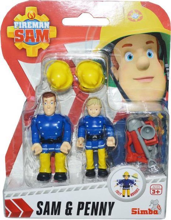 Brandweerman Sam Speelfiguren - Sam & Penny | bol.com