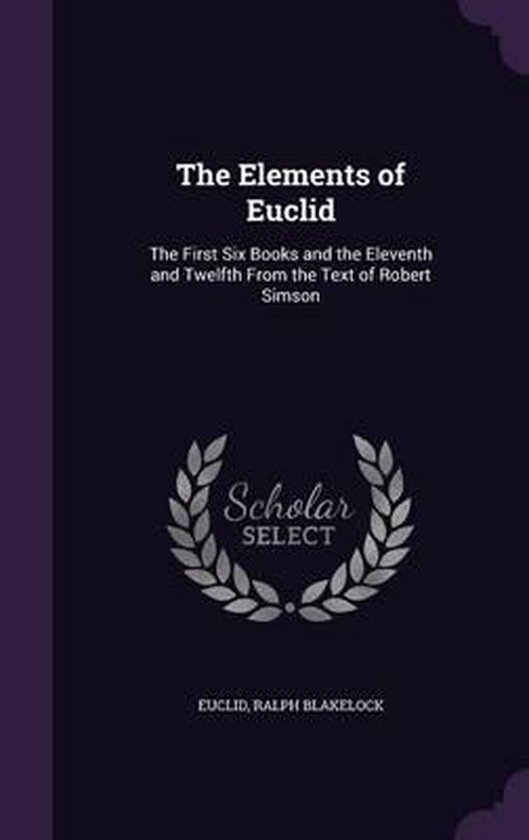 The Elements of Euclid - cover