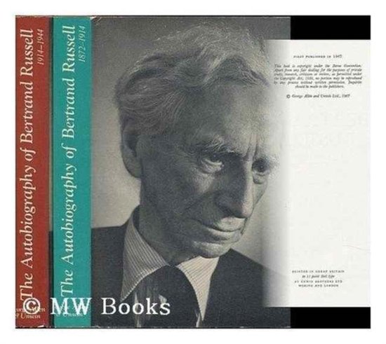 Autobiography B Russell Vol 1 - cover