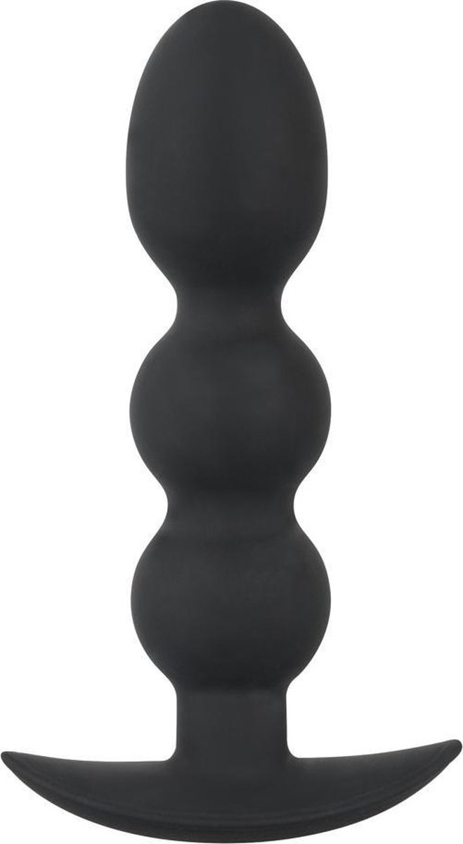 Goedkoopste Black Velvets – Zware Anaal Kralen met Plug Stop voor een Goede Kringspier Training Vip Ingang – 145 gram – Zwart