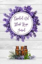 Essential Oil Blank Recipe Journal