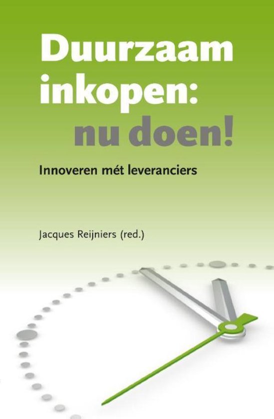Cover van het boek 'Duurzaam inkopen: nu doen!'