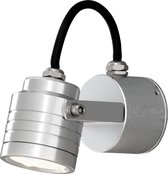 Konstsmide 7903 - Wandlamp - Monza LED 3x 1W wandspot zwenkbaar 13cm 230V 3000K - zilver