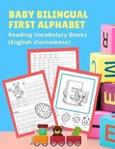 Baby Bilingual First Alphabet Reading Vocabulary Books (English Vietnamese)