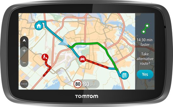 Haan lila kubiek TomTom GO 5100 - Werelddekking - 5 inch scherm | bol.com
