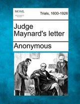 Judge Maynard's Letter